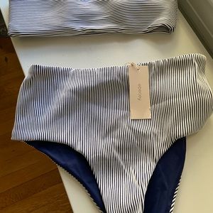 NWT Eberjey high waisted bikini